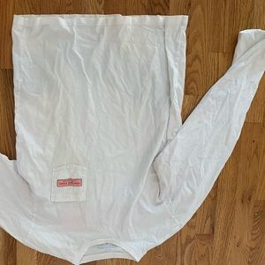 White vineyard vines long sleeve top